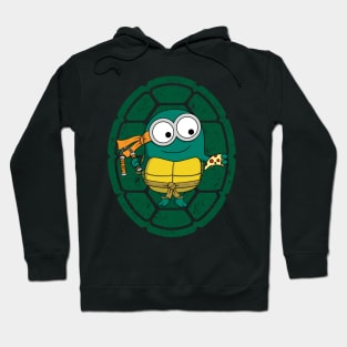 Minion Turtle Michelangelo Hoodie